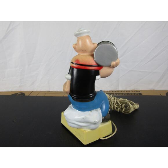 Popeye the Sailor Corded Landline Phone 1982 COM VU I Novelty Telephone - Picture 7 of 8